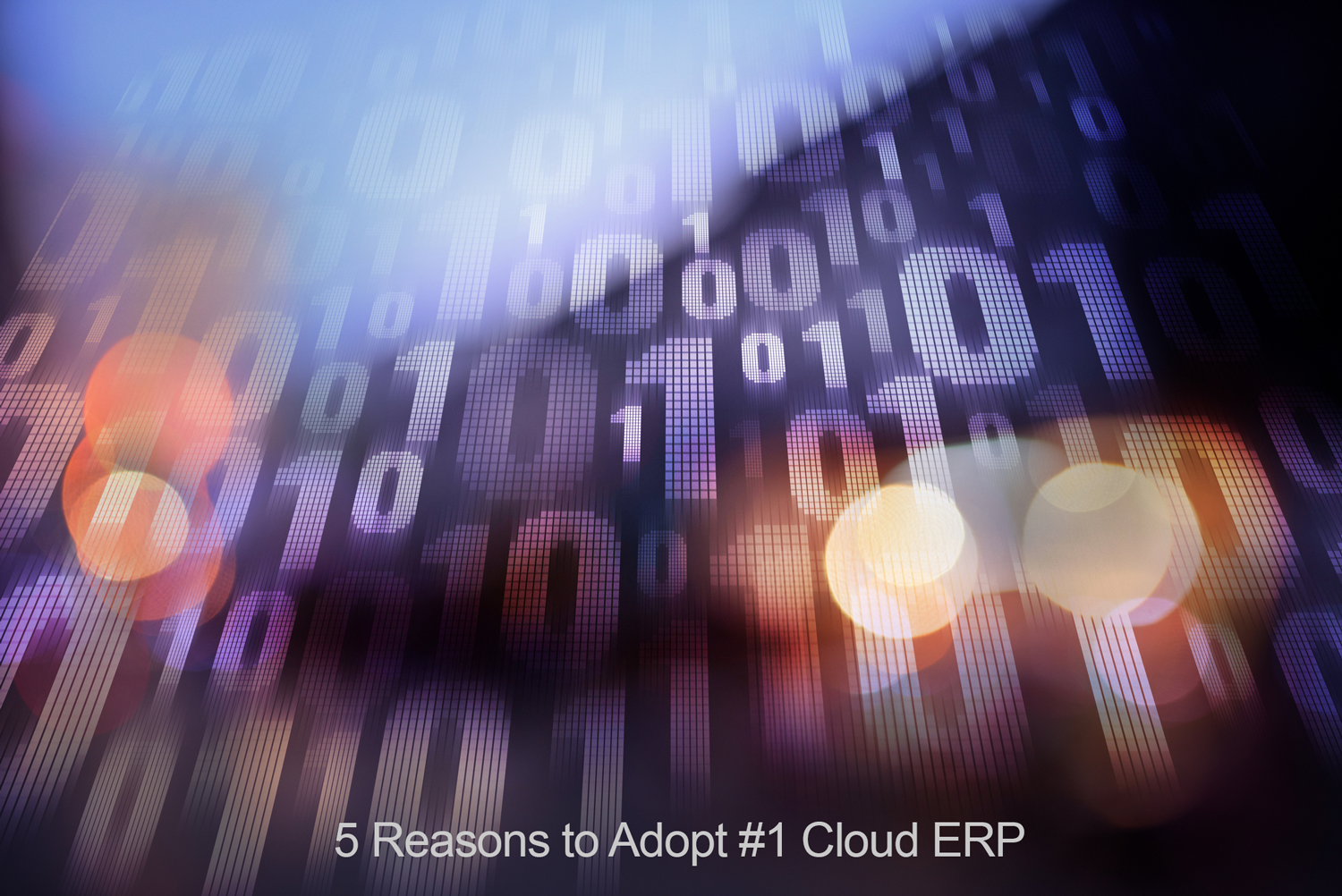 5 Reasons to Adopt the #1 ERP