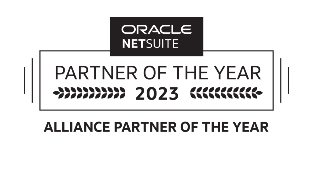 NetSuite Alliance Partner of the Year 2023 Myers-Holum